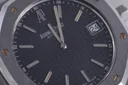 Audemars Piguet Royal Oak Jumbo, Ref. 15202, blue dial, Stainless Steel case luxury watch – view 6