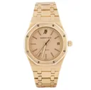 Audemars Piguet Royal Oak Jumbo, Ref. 5402 BA, gold dial, 18K Yellow Gold case luxury watch