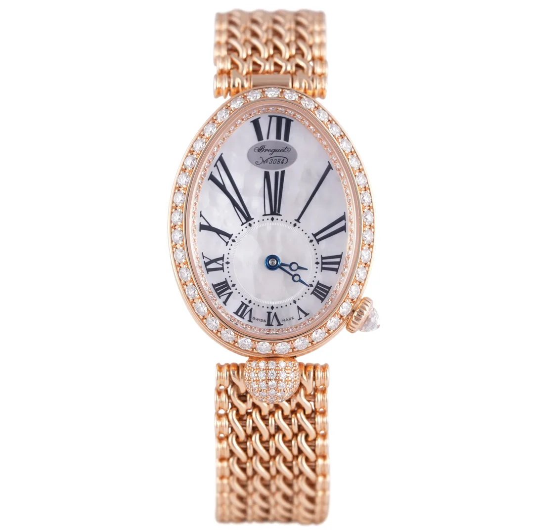Breguet Reine de Naples, Ref. 8928BR/51/J20/DD00, mother of pearl dial, 18K Rose Gold case luxury watch