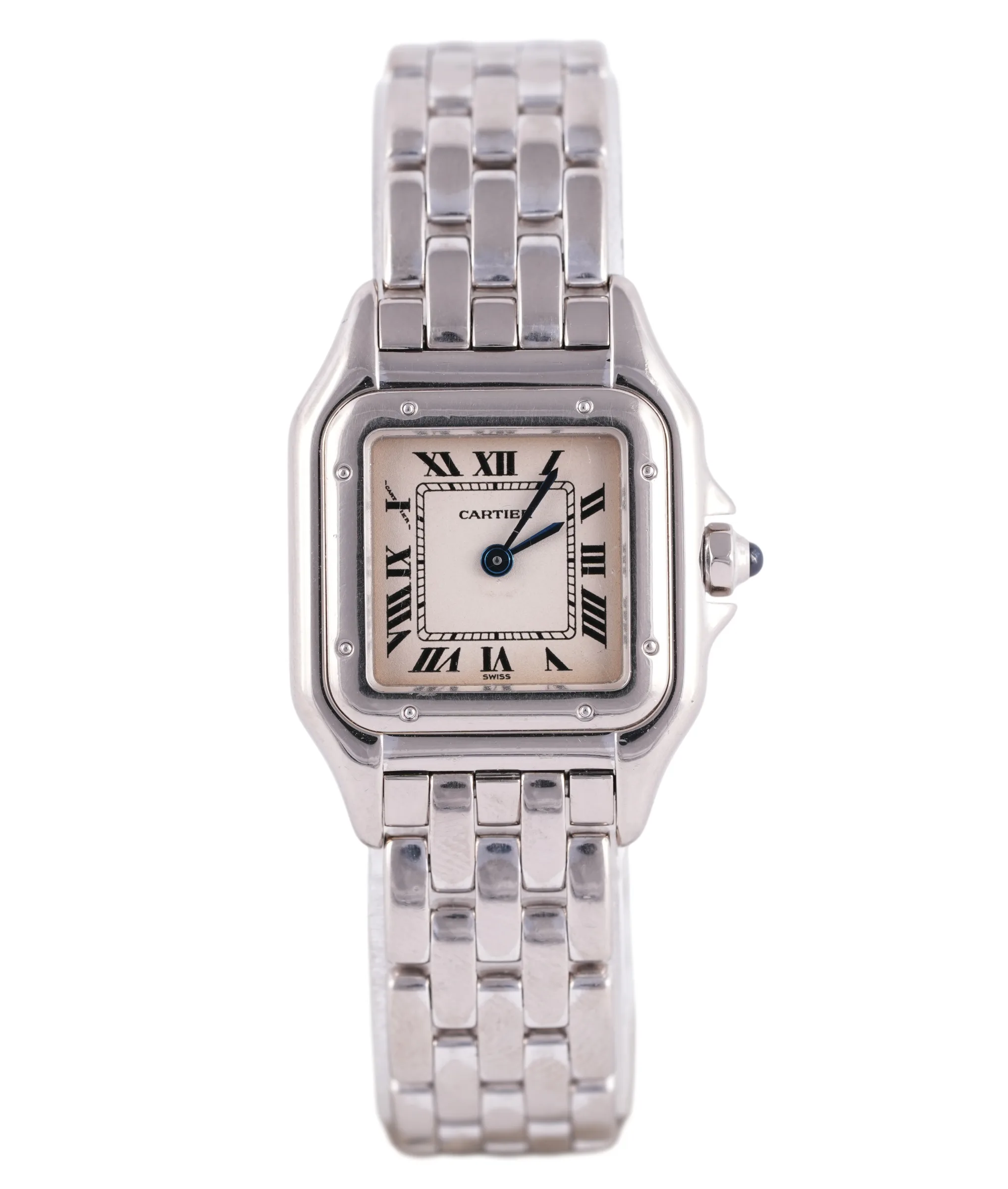 Cartier Panthere, Ref. W25016F3, white dial, 18K White Gold case luxury watch