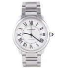 Cartier Ronde de Cartier, Ref. WSRN0035, silver dial, Stainless Steel case luxury watch