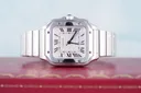 Cartier Santos, Ref. WSSA0029, white dial, Stainless Steel case luxury watch – view 5