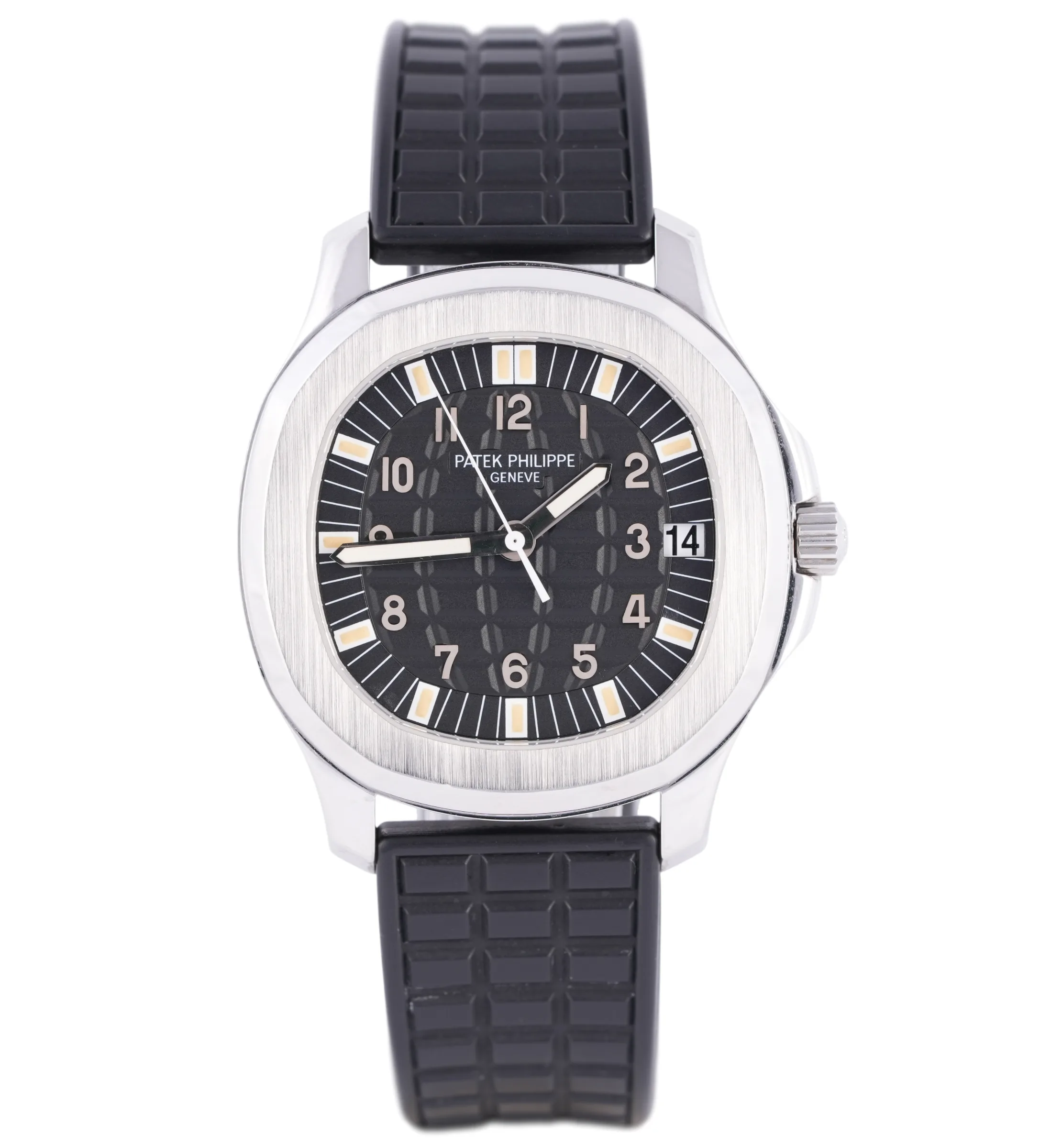 Patek Philippe Aquanaut, Ref. 5065A-001, tritium dial, Stainless Steel case luxury watch