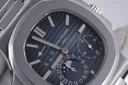 Patek Philippe Nautilus, Ref. 5712/1A-001, blue dial, Stainless Steel case luxury watch – view 5