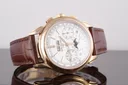 Patek Philippe Perpetual Calendar Chronograph, Ref. 5270J-001, silver dial, 18K Yellow Gold case luxury watch – view 9