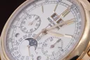 Patek Philippe Perpetual Calendar Chronograph, Ref. 5270J-001, silver dial, 18K Yellow Gold case luxury watch – view 14