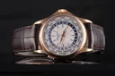 Patek Philippe World Time, Ref. 5110J-001, silver dial, 18K Yellow Gold case luxury watch – view 8