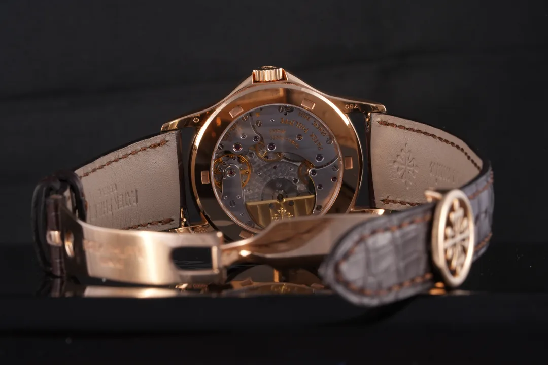 Patek Philippe World Time, Ref. 5110J-001, silver dial, 18K Yellow Gold case luxury watch – view 10