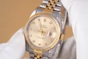 Rolex Datejust, Ref. 16233, champagne dial, 18K Gold and Steel case luxury watch – view 2