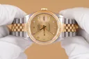 Rolex Datejust, Ref. 16233, champagne dial, 18K Gold and Steel case luxury watch – view 3