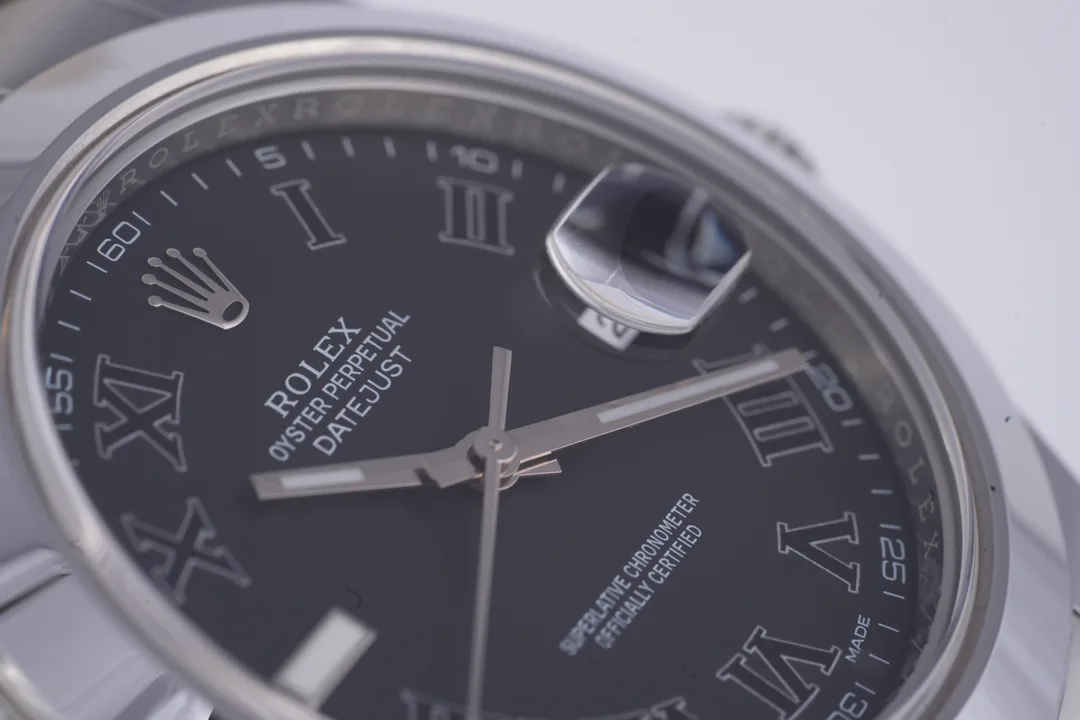 Rolex Datejust 41, Ref. 116300, black dial, Stainless Steel case luxury watch – view 3