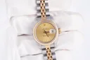 Rolex Datejust, Ref. 69173, champagne dial, 18K Gold and Steel case luxury watch – view 2