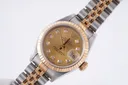 Rolex Datejust Lady, Ref. 69173, champagne diamond dial, 18K Gold and Steel case luxury watch – view 2