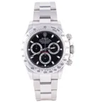 Rolex Daytona, Ref. 16520, black dial, Stainless Steel case luxury watch