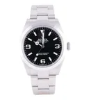 Rolex Explorer, Ref. 224270, black dial, Stainless Steel case luxury watch