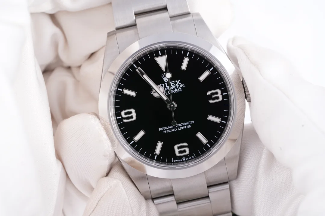 Rolex Explorer, Ref. 224270, black dial, Stainless Steel case luxury watch – view 2