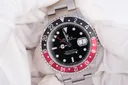 Rolex GMT Master II, Ref. 16710, black dial, Stainless Steel case luxury watch – view 2