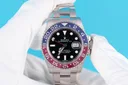Rolex GMT-Master II 'Pepsi', Ref. 116719BLRO, black dial, 18K White Gold case luxury watch – view 2