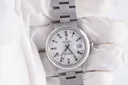 Rolex Oyster Perpetual Date, Ref. 15200, white dial, Stainless Steel case luxury watch – view 2