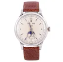 Rolex Padellone, Ref. 8171, silver dial, Stainless Steel case luxury watch