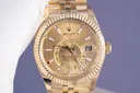 Rolex Sky-Dweller, Ref. 336938, champagne dial, 18K Yellow Gold case luxury watch – view 5