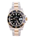 Rolex Submariner Date, Ref. 116613LN, black dial, 18K Gold and Steel case luxury watch