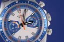 Tudor Heritage Chrono Blue, Ref. 70330B, blue dial, Stainless Steel case luxury watch – view 2