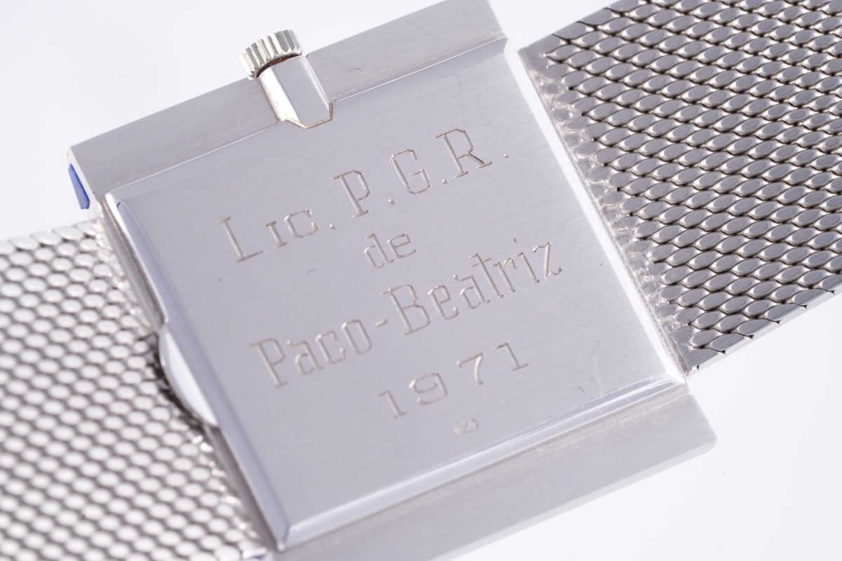 Patek Philippe Gondolo, Ref. 3578/1, white dial, 18K White Gold case luxury watch – view 4